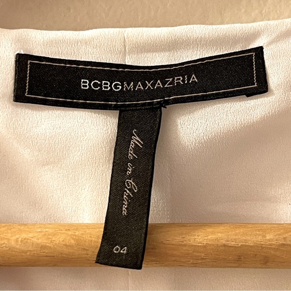 BCBGMAXAZRIA Alaina Floral Multicolor Dress Blue Black Size - Picture 5 of 7